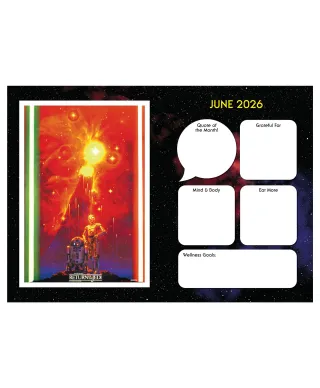 Star Wars - kalendarz książkowy A5 2026