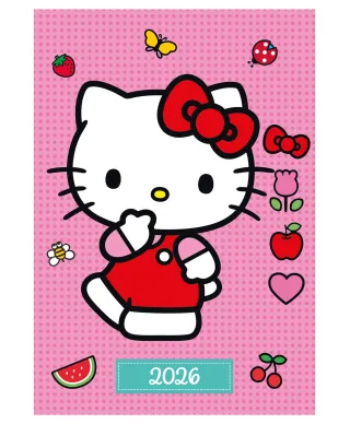 Hello Kitty - kalendarz książkowy A5 2026