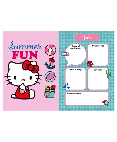 Hello Kitty - kalendarz książkowy A5 2026