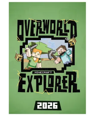 Minecraft - kalendarz książkowy A5 2026