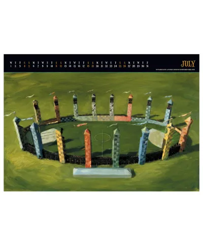 Harry Potter - kalendarz A3 na 2026 rok