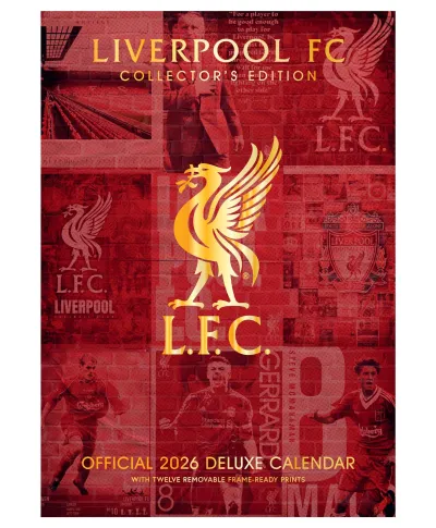 Liverpool FC - kalendarz A3 na 2026 rok