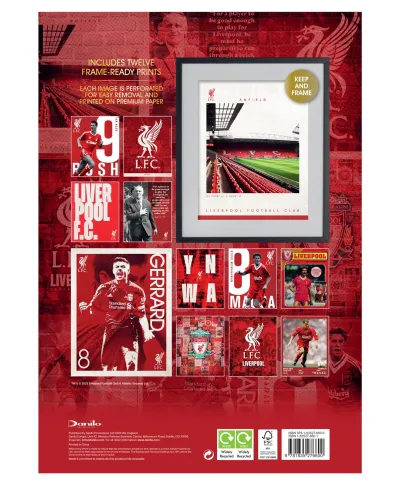 Liverpool FC - kalendarz A3 na 2026 rok