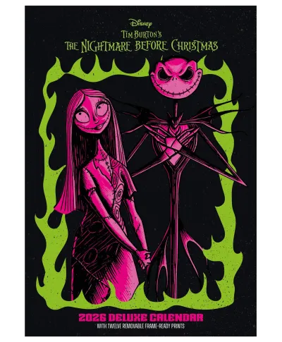 The Nightmare Before Christmas - kalendarz A3 na 2026 rok
