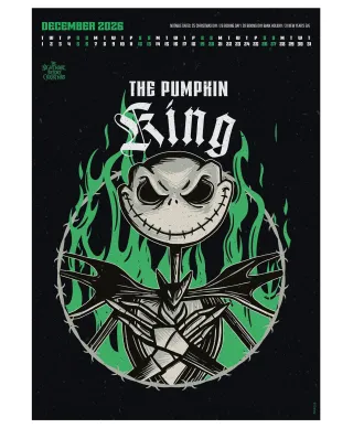 The Nightmare Before Christmas - kalendarz A3 na 2026 rok