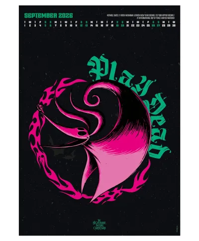 The Nightmare Before Christmas - kalendarz A3 na 2026 rok