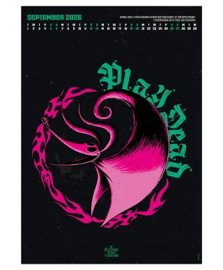 The Nightmare Before Christmas - kalendarz A3 na 2026 rok