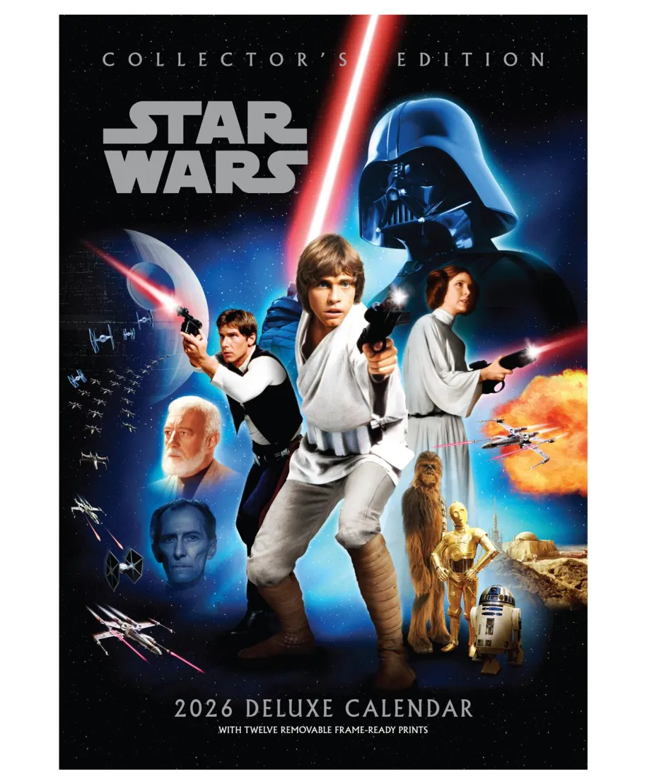 Star Wars Gwiezdne Wojny - kalendarz A3 na 2026 rok