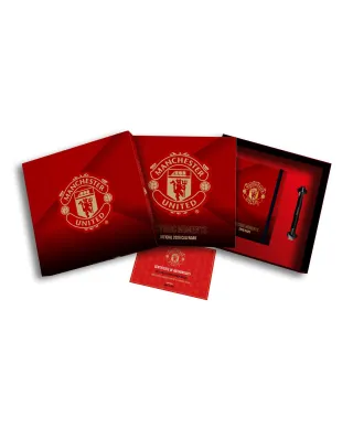 Manchester United FC - zestaw na prezent długopis, kalendarz, pamiętnik 2026