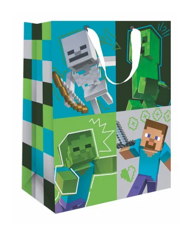 Minecraft - torebka na prezent