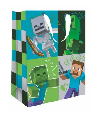 Minecraft - torebka na prezent