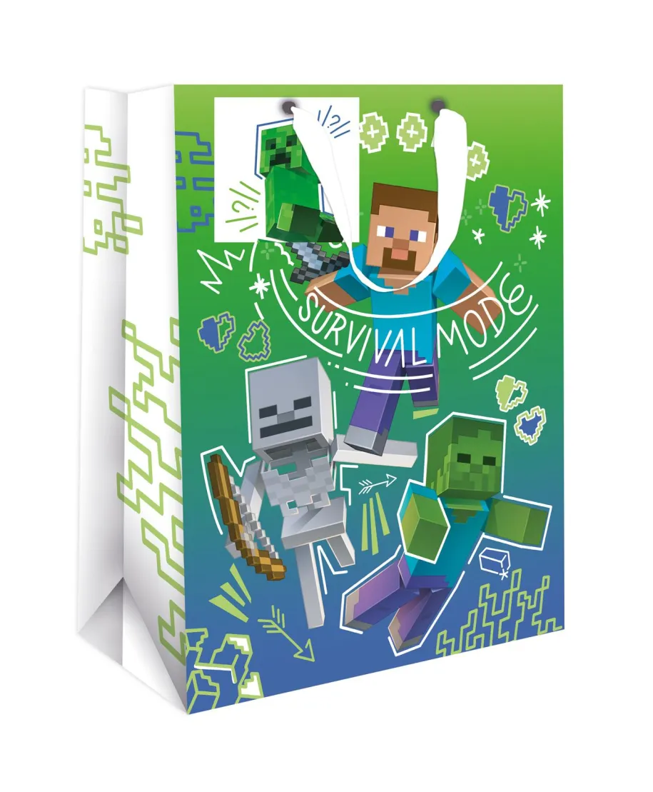 Minecraft - torebka na prezent