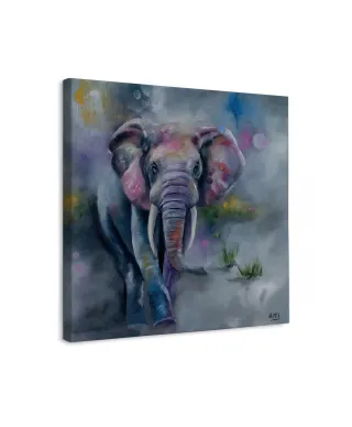 Elephant Stride - obraz na płótnie