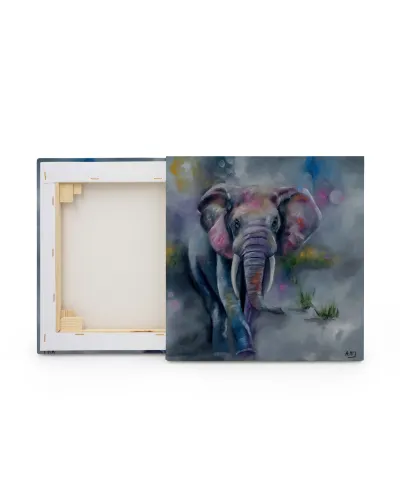 Elephant Stride - obraz na płótnie