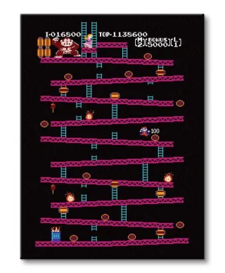 Donkey Kong (NES) - Obraz na płótnie