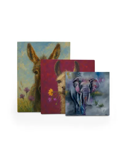 Elephant Stride - obraz na płótnie