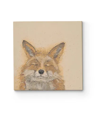 Zen Fox - obraz na płótnie