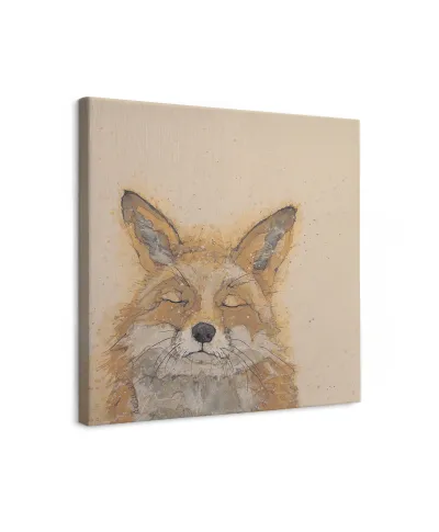 Zen Fox - obraz na płótnie
