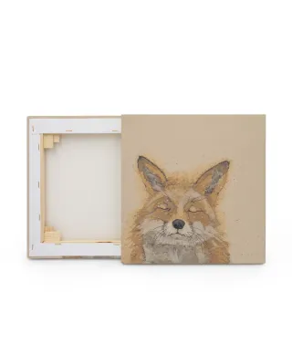 Zen Fox - obraz na płótnie