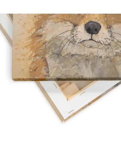 Zen Fox - obraz na płótnie