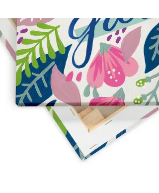 Keep on Going and Growing - obraz na płótnie