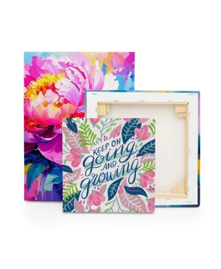 Keep on Going and Growing - obraz na płótnie