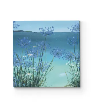 Summer View Of Gull Rock - obraz na płótnie