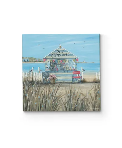 Beach Ice Cream - obraz na płótnie