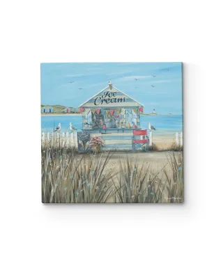 Beach Ice Cream - obraz na płótnie