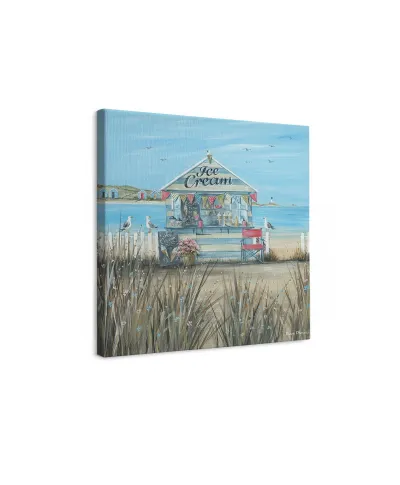 Beach Ice Cream - obraz na płótnie