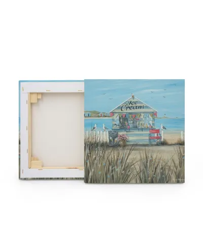 Beach Ice Cream - obraz na płótnie