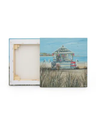 Beach Ice Cream - obraz na płótnie