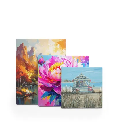 Beach Ice Cream - obraz na płótnie