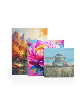 Beach Ice Cream - obraz na płótnie