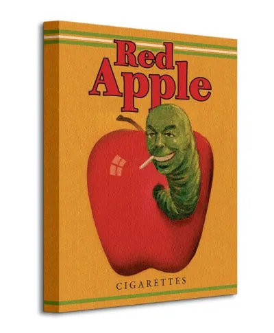 Pulp Fiction (Red Apple Cigarettes - Obraz na płótnie