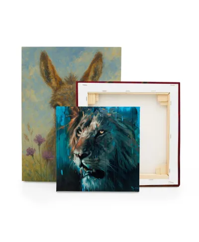 Lion - obraz na płótnie