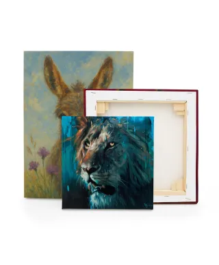 Lion - obraz na płótnie