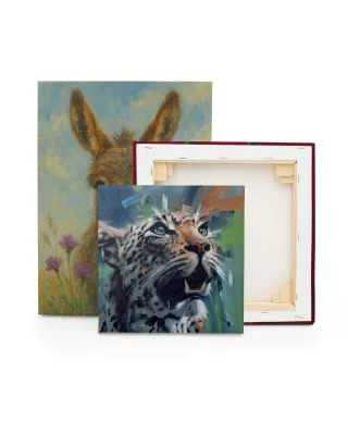 Leopard - obraz na płótnie