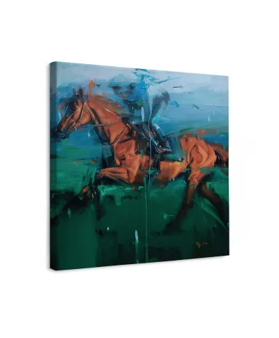 Race Horse - obraz na płótnie
