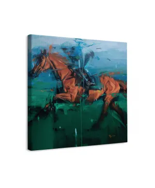 Race Horse - obraz na płótnie