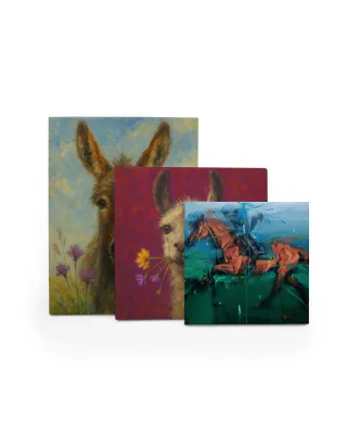 Race Horse - obraz na płótnie