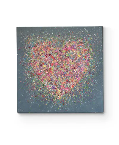 Home Is Where The Heart Is - obraz na płótnie