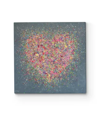 Home Is Where The Heart Is - obraz na płótnie