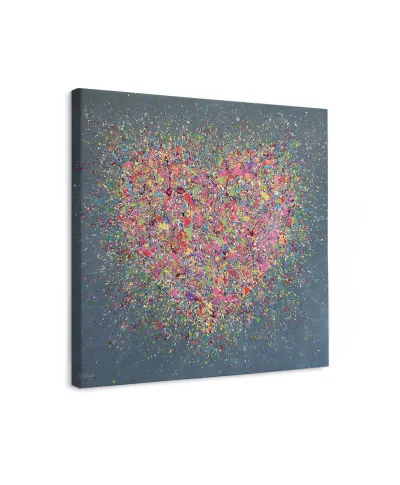 Home Is Where The Heart Is - obraz na płótnie