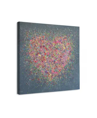 Home Is Where The Heart Is - obraz na płótnie