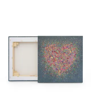 Home Is Where The Heart Is - obraz na płótnie