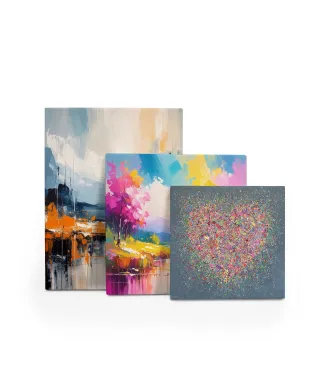 Home Is Where The Heart Is - obraz na płótnie