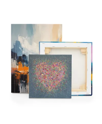 Home Is Where The Heart Is - obraz na płótnie