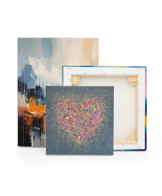 Home Is Where The Heart Is - obraz na płótnie