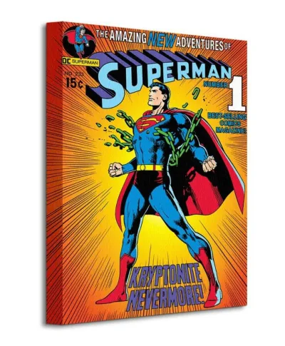 Superman (Krytonite) - Obraz na płótnie
